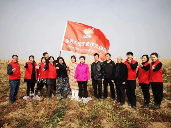 11月12日，眾人翹首以盼的太極莊山藥采挖活動在太極莊公司的溫縣·富硒鐵棍山藥標(biāo)準(zhǔn)化種植基地拉開帷幕